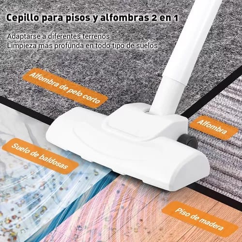 Aspiradora Inalámbrica 3 en 1, Potencia y Limpieza Total ✨