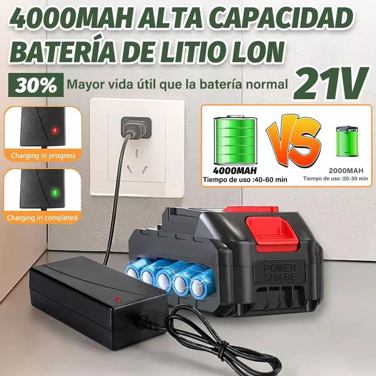 MAXCUT, DESBROZADORA ELECTRICA 3 EN 1 - Mas ligera que nunca
