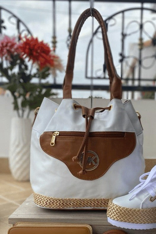 Bolso de Yute Artesanal - Cartera Ecológica Tejida a Mano para Mujer