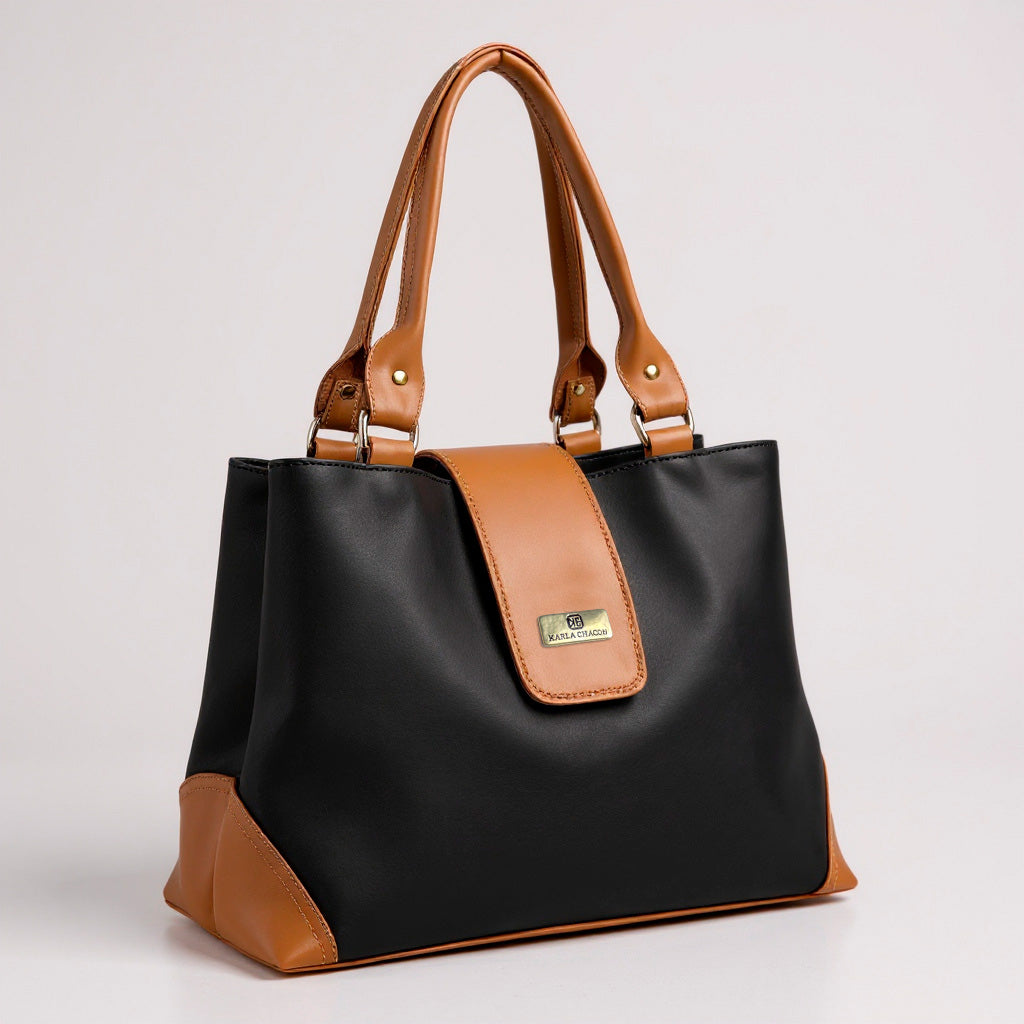 Bolso Luna Negro Karla Chacon con Monedero