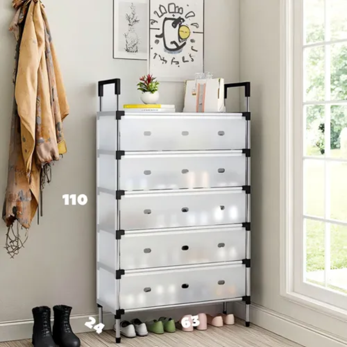 ORGANIZADOR DE ZAPATOS MODERNOS 6 NÍVELES - SOLO POR HOY 50% OFF 🔥