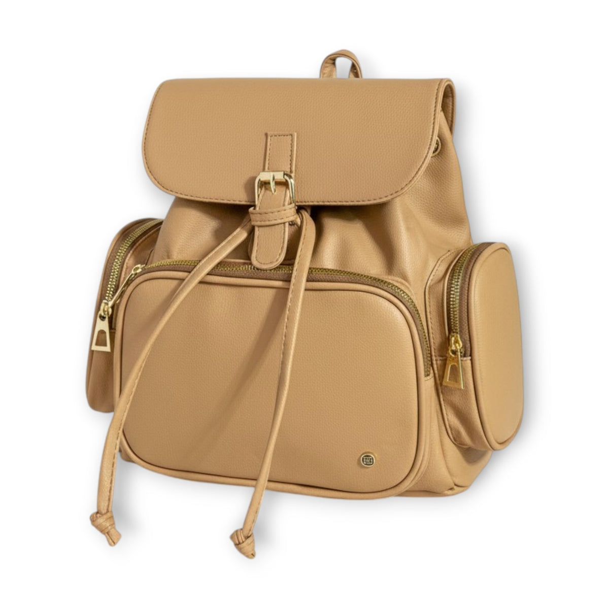 Morral Casual Karla Chacon Abby - Mochila Urbana para Mujer Color Arena