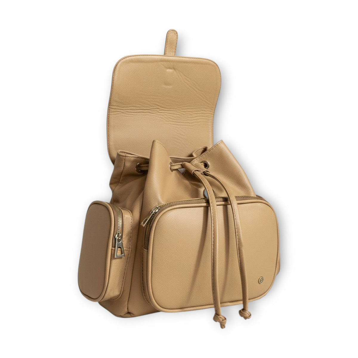 Morral Casual Karla Chacon Abby - Mochila Urbana para Mujer Color Arena