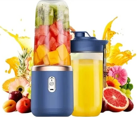 Licuadora Portátil de 500 ml. ¡Tu batido al momento!
