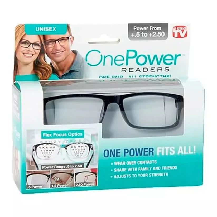 LENTES AUTO ENFOQUE ONE POWER, Mejora tu visión sin esfuerzo