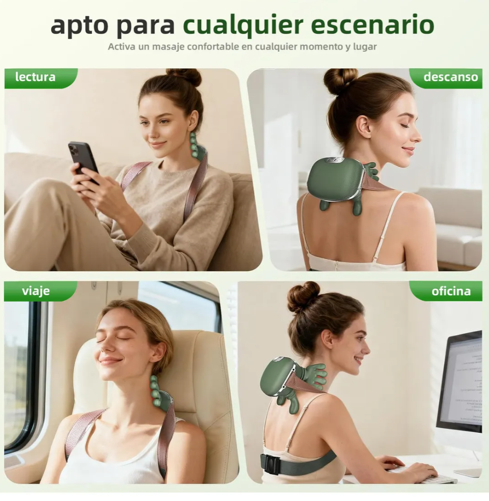 Mano Relax - Masajeador Electrico Con Dedos Portatil