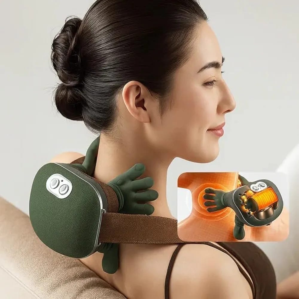 Mano Relax - Masajeador Electrico Con Dedos Portatil