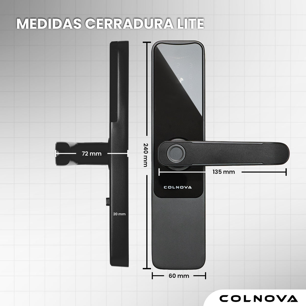 Cerradura Inteligente Lite, Acceso Sin Llave y Mayor Seguridad