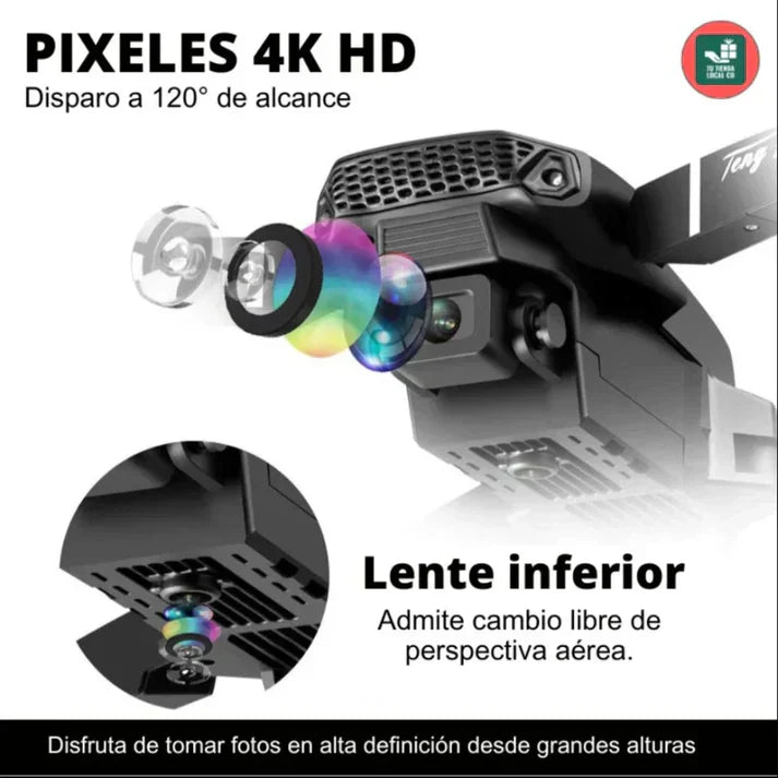 El Drone que Todos Quieren 🚁🚚 Doble Cámara 4K para tomas de alto nivel