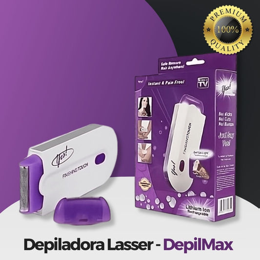 Depiladora Láser DepilMax, Piel Suave sin Dolor