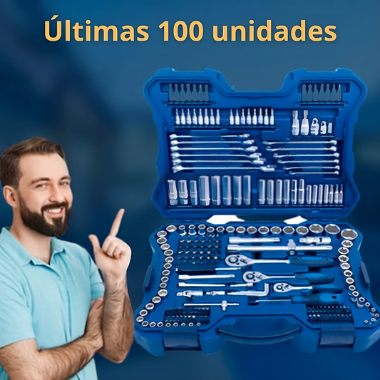 Juego de Herramientas Completo, Todo lo que Necesitas en un Solo Kit
