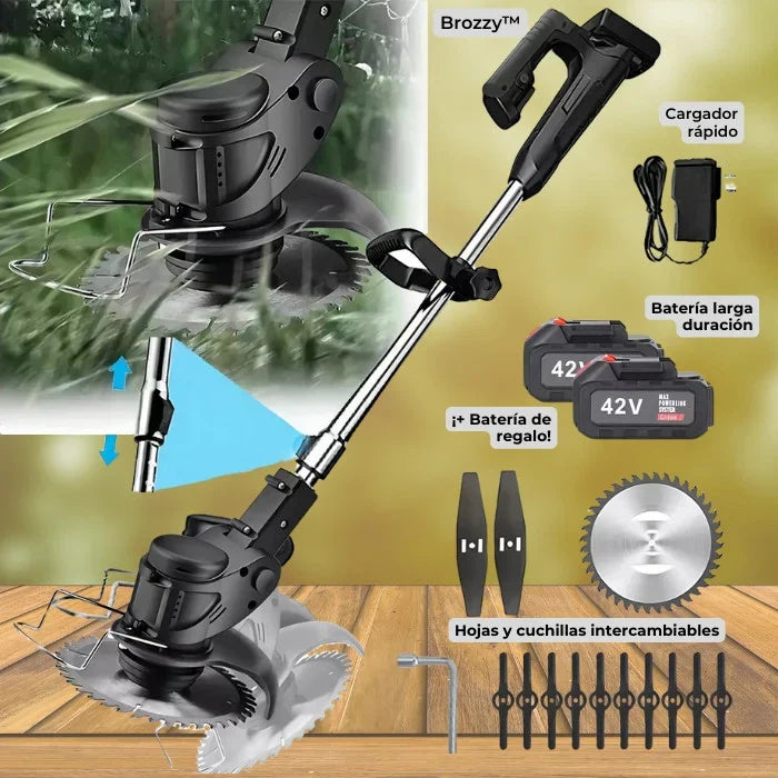 MAXCUT, DESBROZADORA ELECTRICA 3 EN 1 - Mas ligera que nunca