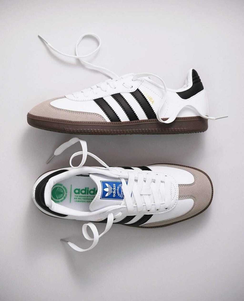 ZAPATILLA ADIDAS SAMBA, Estilo Urbano Atemporal - Unisex Blanco y Negro