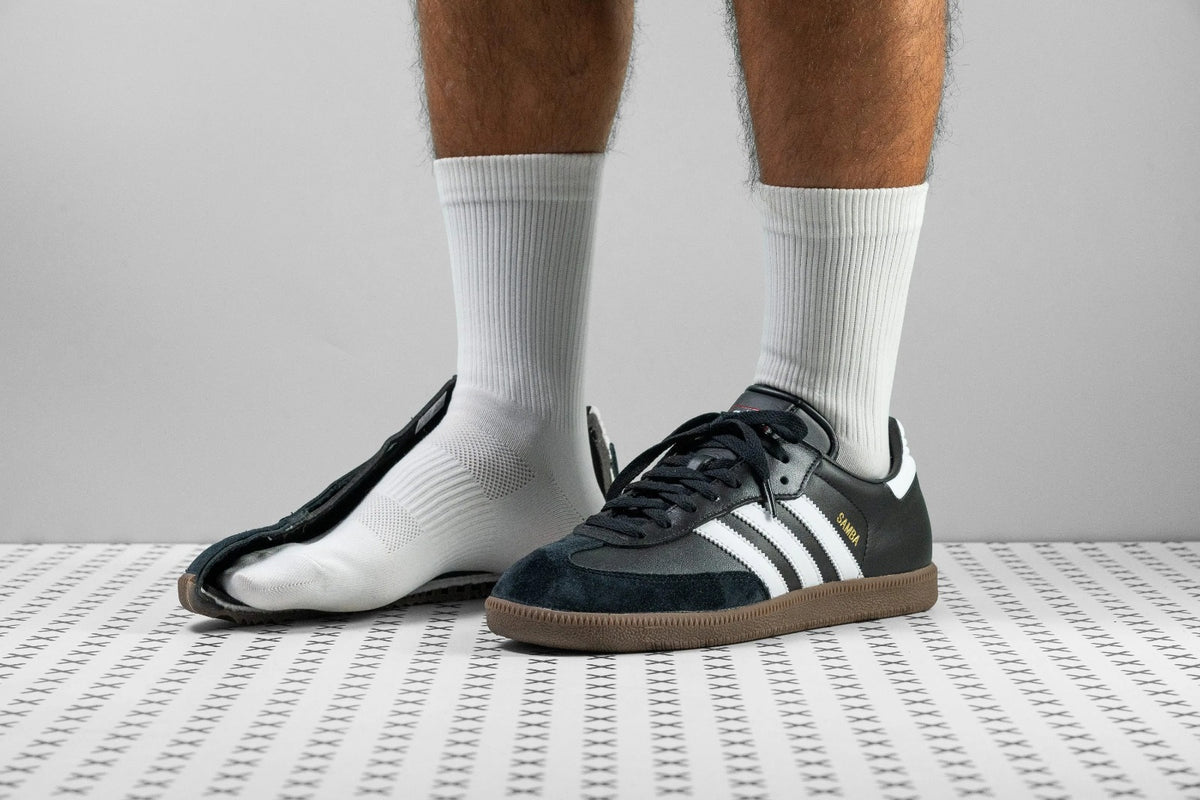 ZAPATILLA ADIDAS SAMBA, Estilo Urbano Atemporal - Unisex Blanco y Negro
