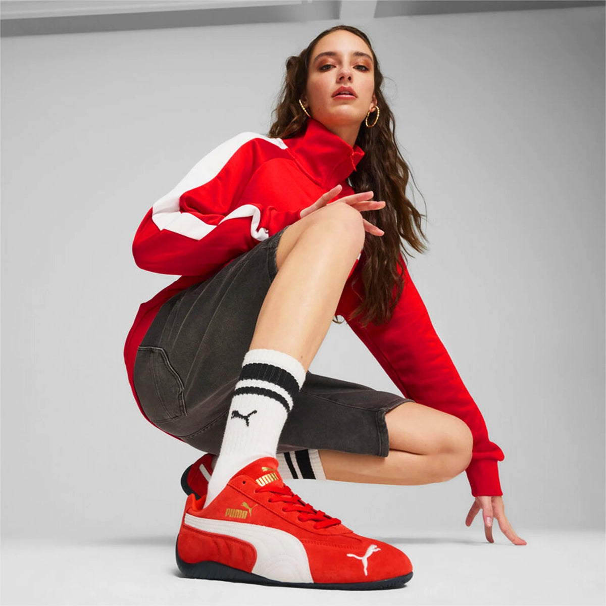Tenis Puma Speedcat Unisex - Cuero Tipo Carnaza con Suela de Goma y Caja