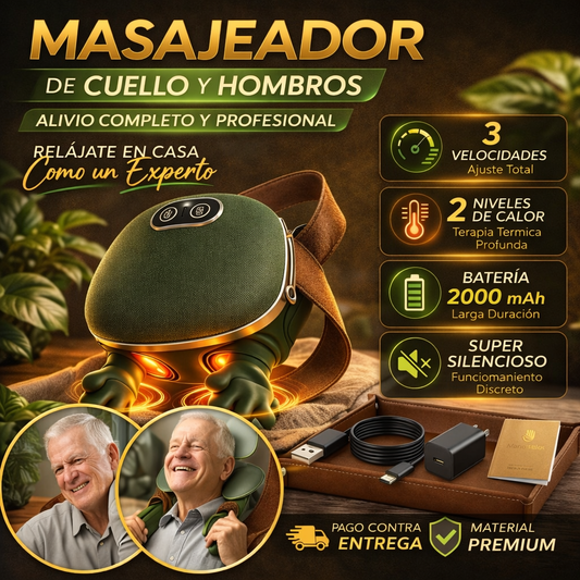 Mano Relax - Masajeador Electrico Con Dedos Portatil