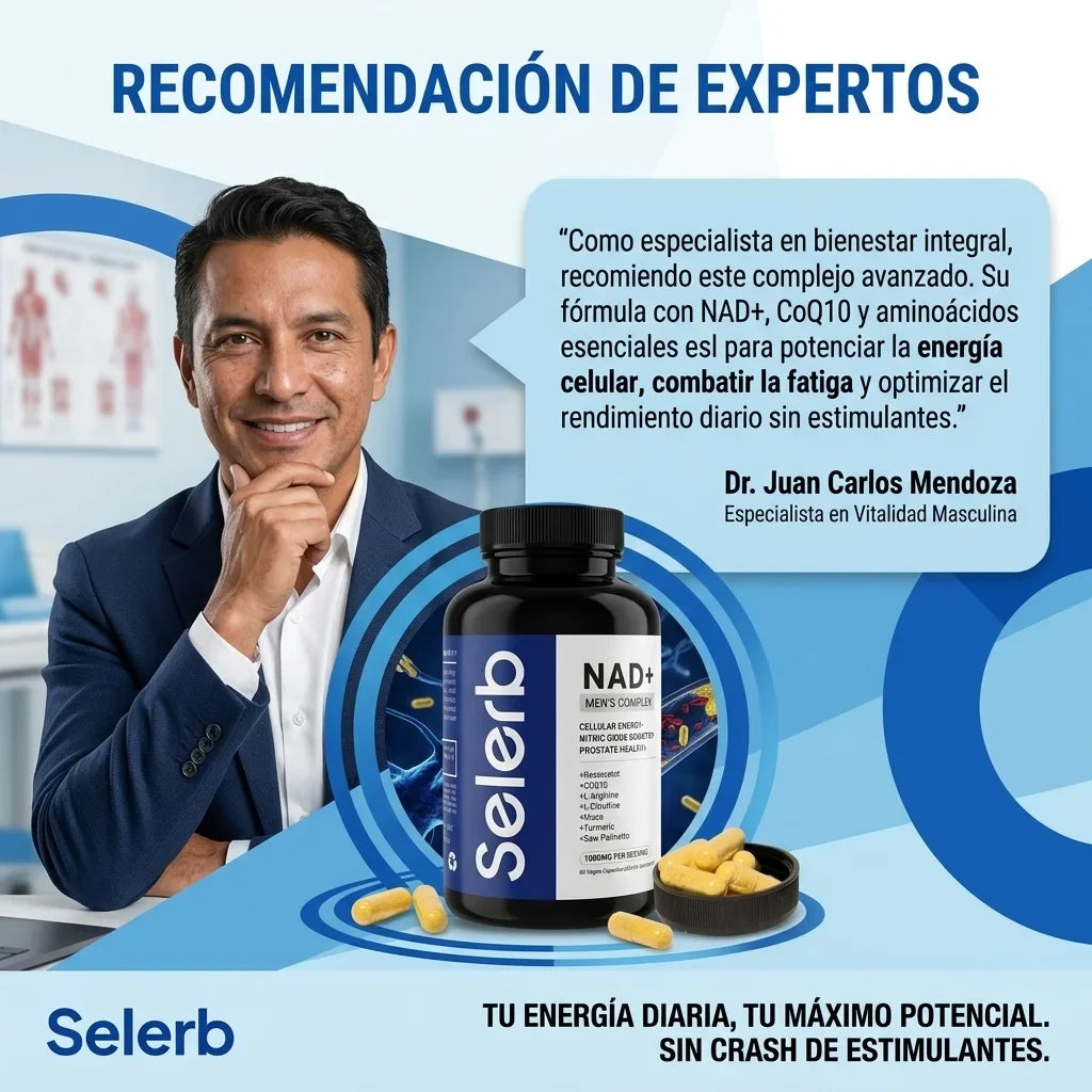 Selerb NAD+, Energía Celular y Vitalidad