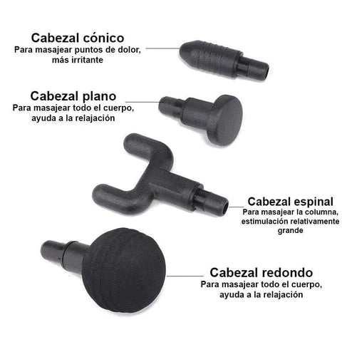 MASAJEADOR PORTATIL RECARGABLE XBOT MAX™ - Reduce el dolor muscular